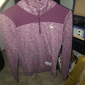 VS pink half zip